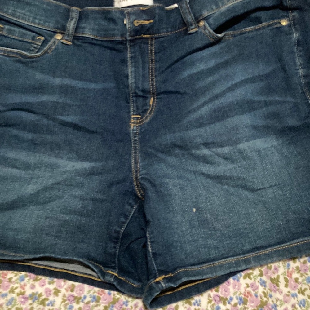 Laine Bryant size 14 denim shorts